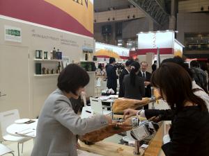 Andalucía busca conquistar el paladar de los consumidores japonenses en Foodex 2012