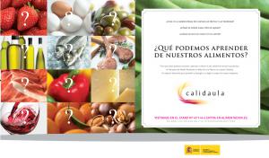 El MARM presenta en la IX Cumbre Internacional de Gastronomía "Madrid Fusión 2011" el proyecto CALIDAULA para fomentar el conoc