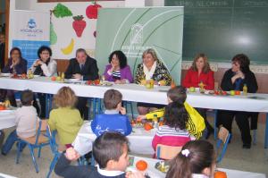Más de 750 centros de Primaria participan en el Plan de Consumo de Frutas en las Escuelas