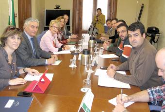 Reunión de la consejera con representantes del sector almeriense