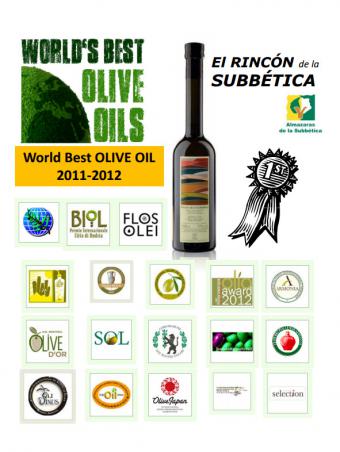 Rincón de la Subbética, World's Best Olive Oils 2011 2012