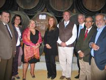 Aguilera elogia el esfuerzo de Bodegas Málaga Virgen por innovar su oferta de vinos