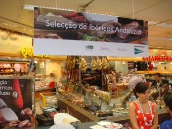 Cinco empresas andaluzas participan en una promoción de ibéricos andaluces en Portugal organizada por Extenda