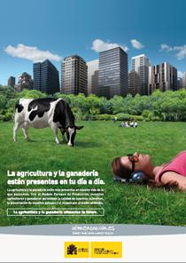 Comienza la campaña "La agricultura y la ganadería alimentan tu futuro" para informar de los compromisos de calidad adquiridos 