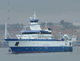 El buque "Vizconde de Eza" finaliza 2010 con la realización de una decena de estudios de investigación pesquera en aguas nacion