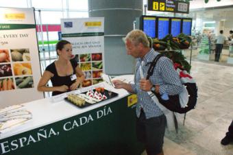 Medio millón de turistas extranjeros experimentan las excelencias de las frutas y verduras españolas